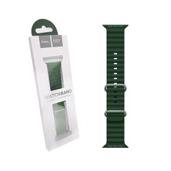 Hoco Double Buckle Silicone Bracelet for iWatch WA12 Original Series Marine (42/44/45/49mm) Alfalfa Hoco Double Buckle Silicone Bracelet for iWatch WA12 Original Series Marine (42/44/45/49mm) Alfalfa